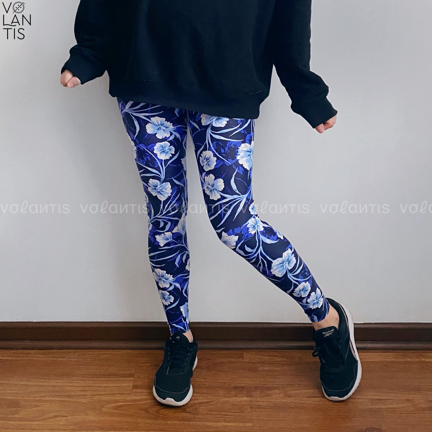 Calza Lycra Dupont Claveles