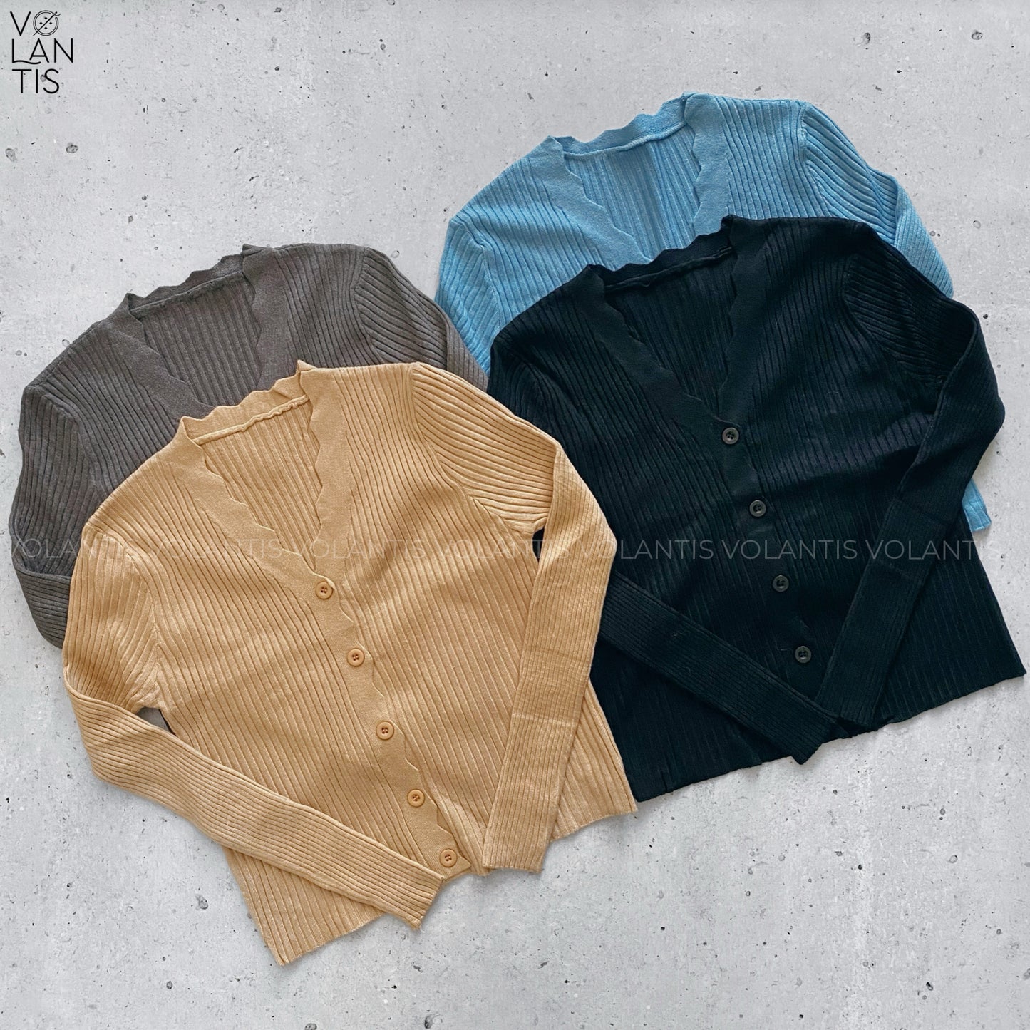 Polera Abotonada manga larga