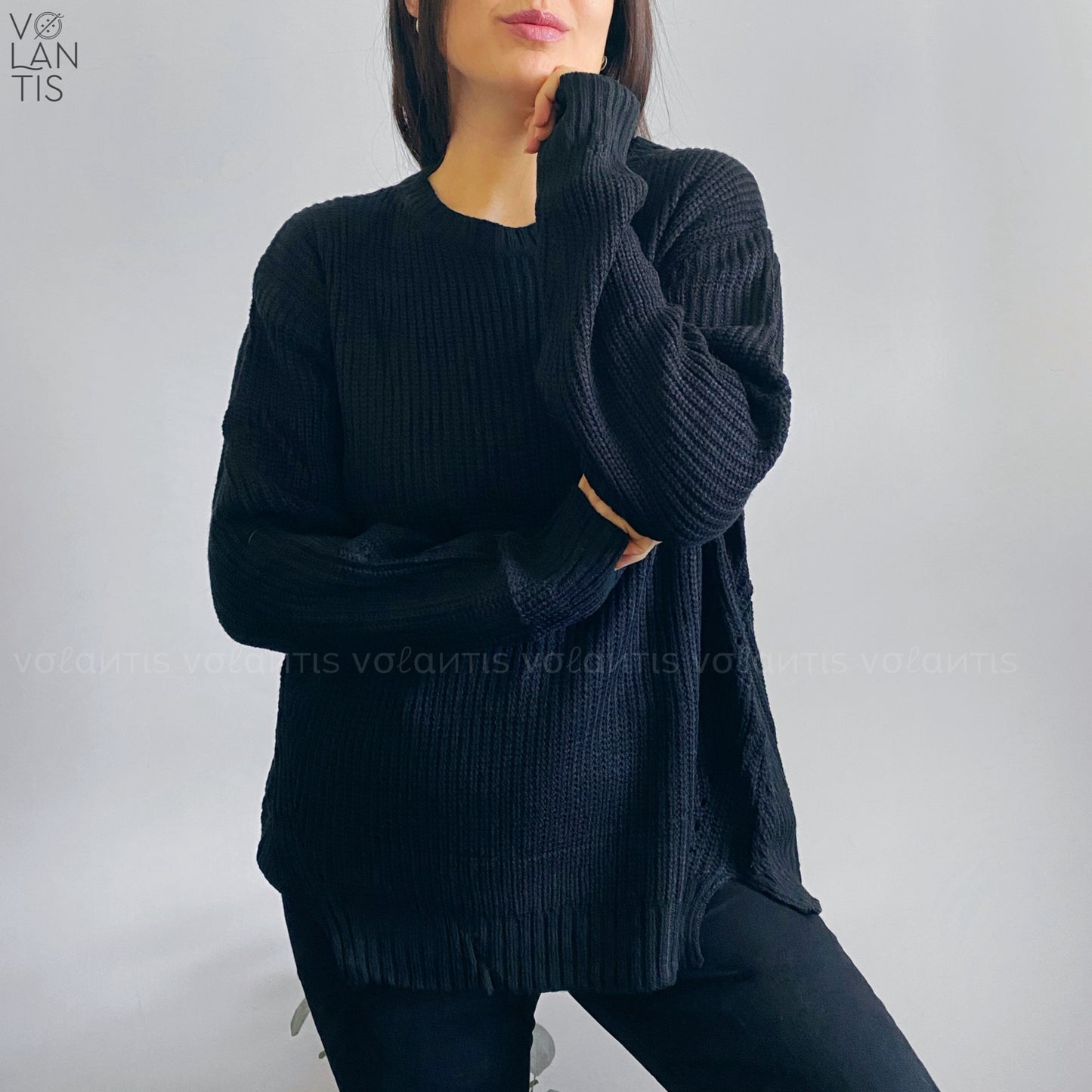 Sweater Básico Oversize