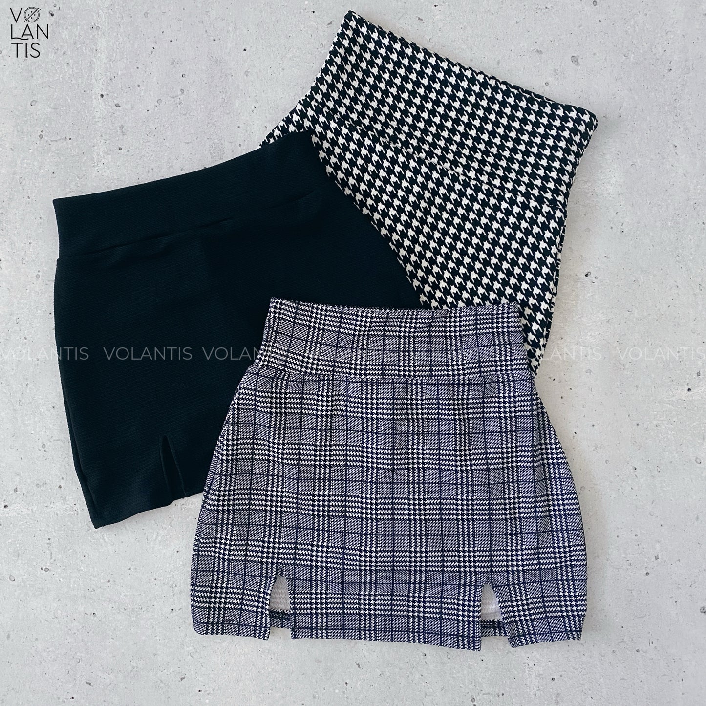 Falda Short Doble tajali
