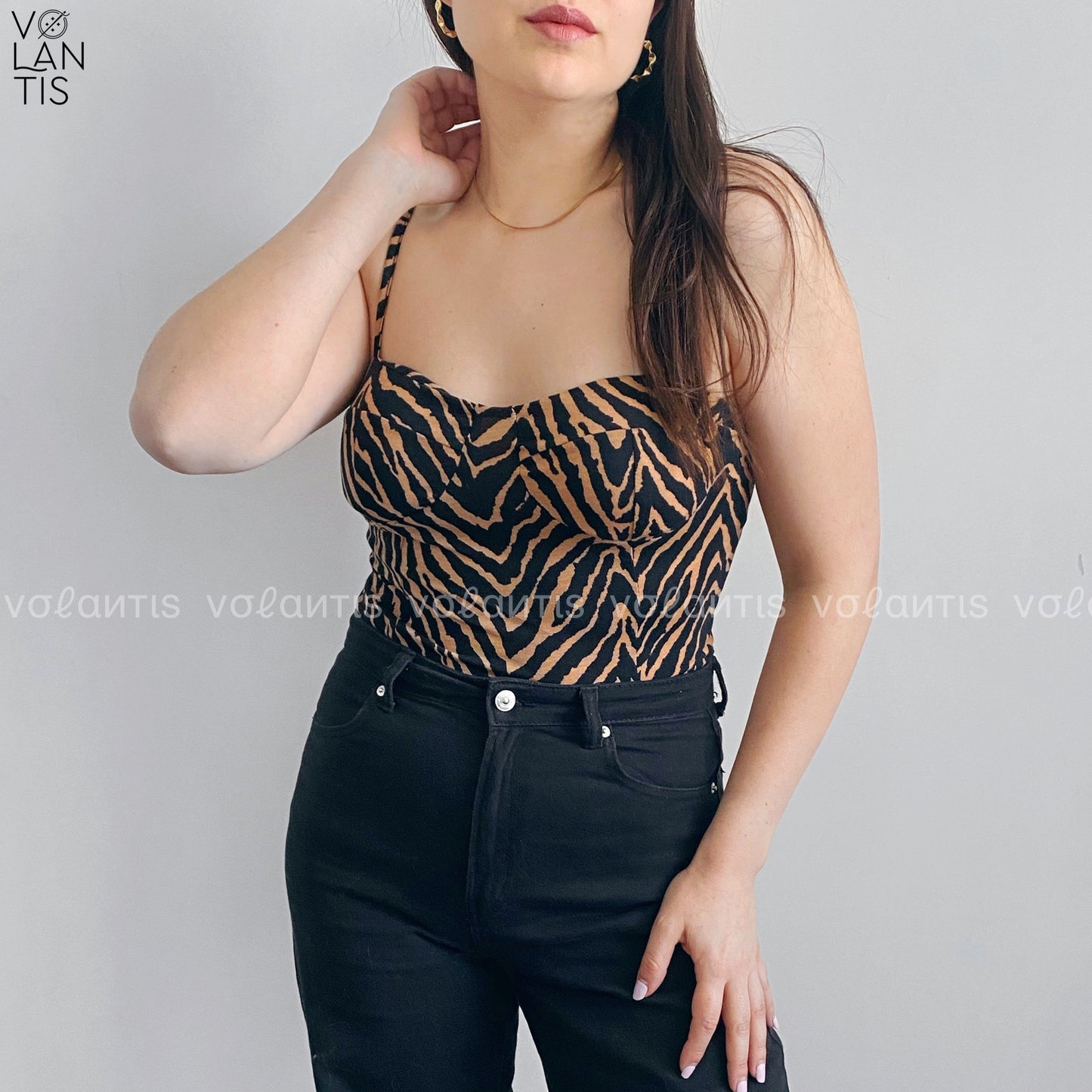 Corset básico Cebra