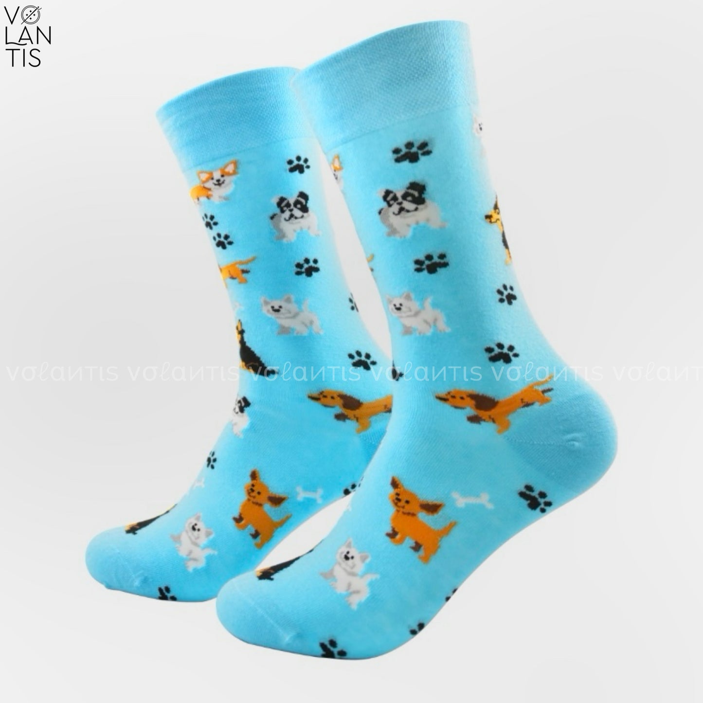 Calcetín Perritos Alegres