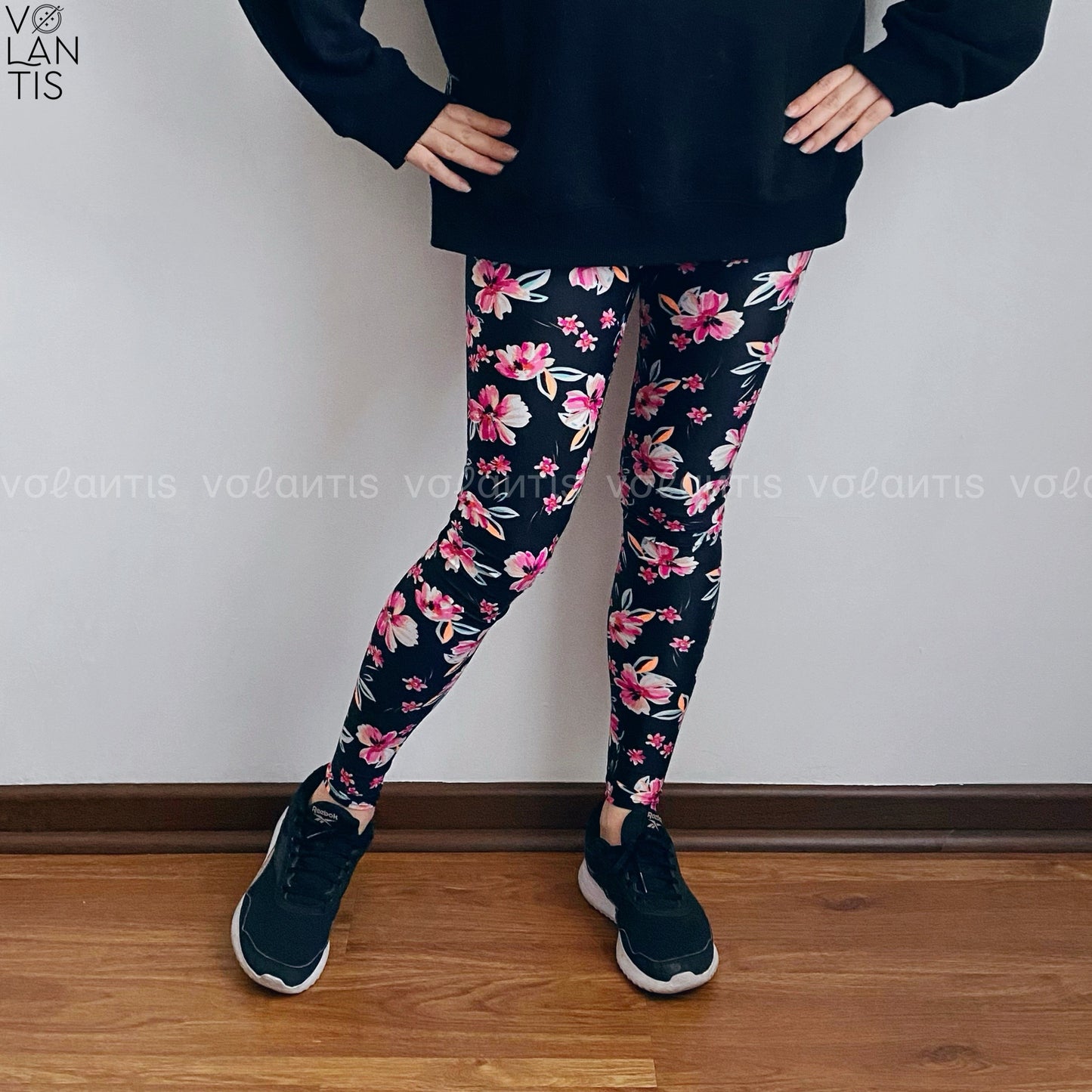 Calza Lycra Dupont Fleurs