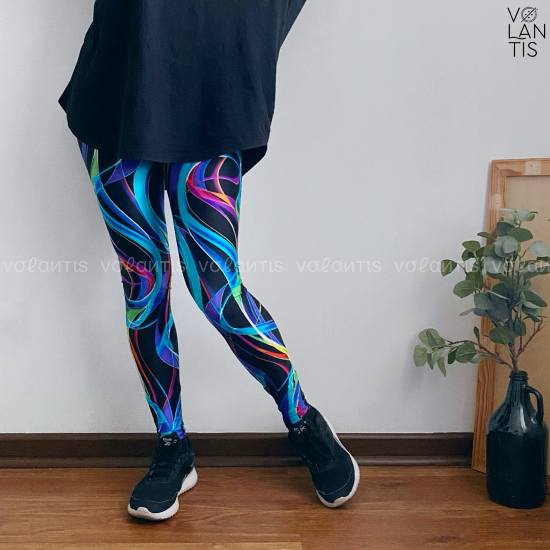 Calza Lycra Dupont Ondas