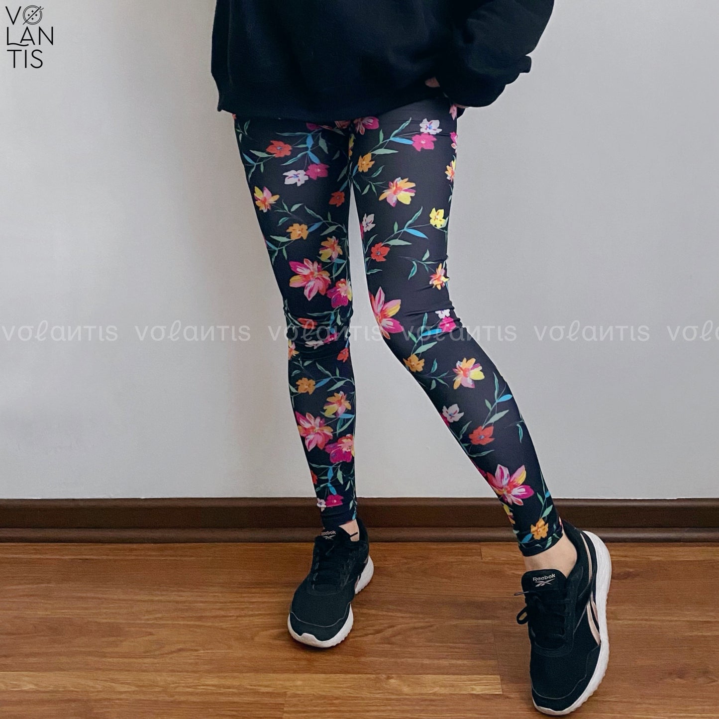 Calza Lycra Dupont Florcitas