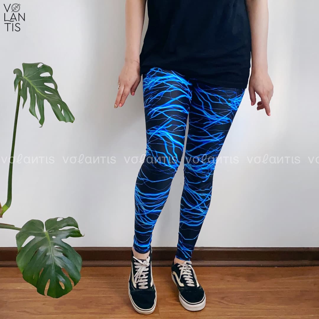 Calza Lycra Dupont Blue storm