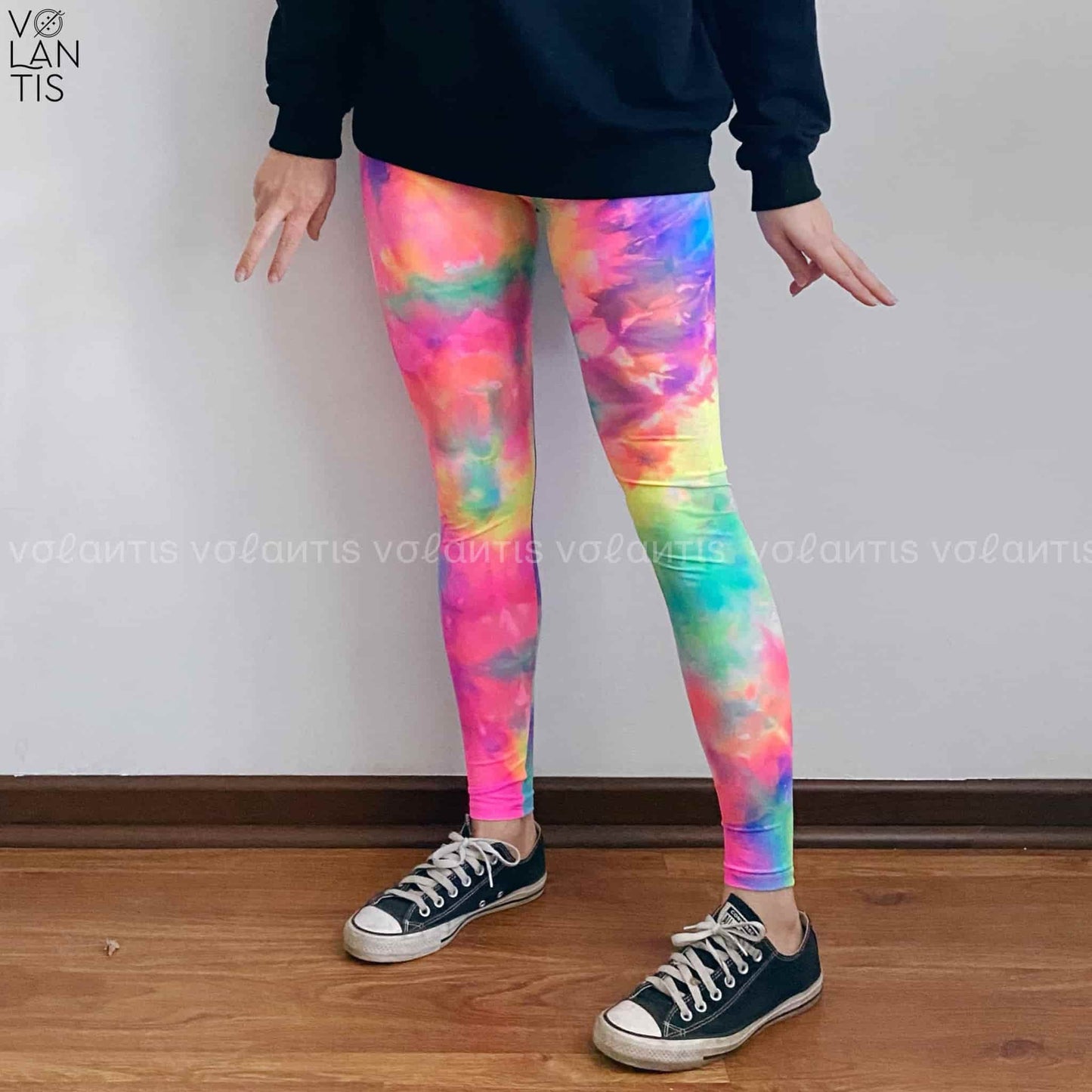 Calza Lycra Dupont Tie Dye Multicolor