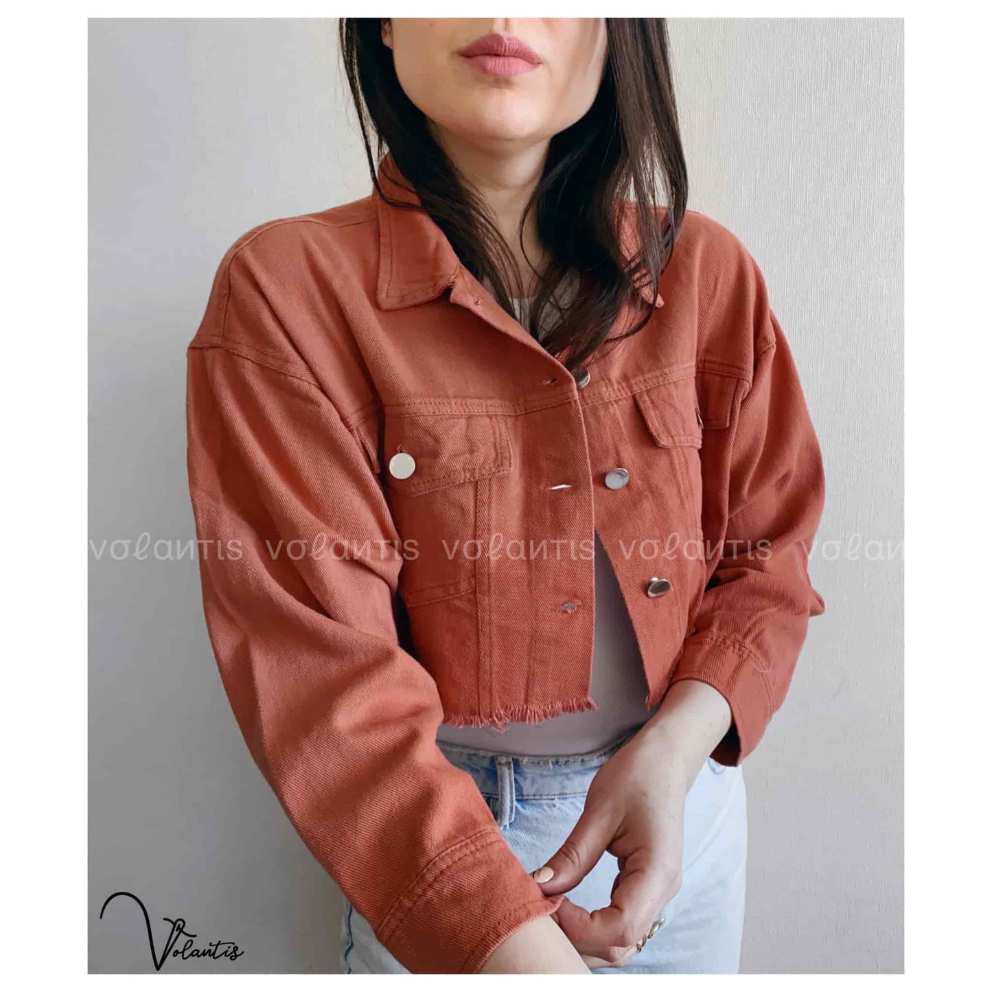 Chaqueta Corta Destroyed