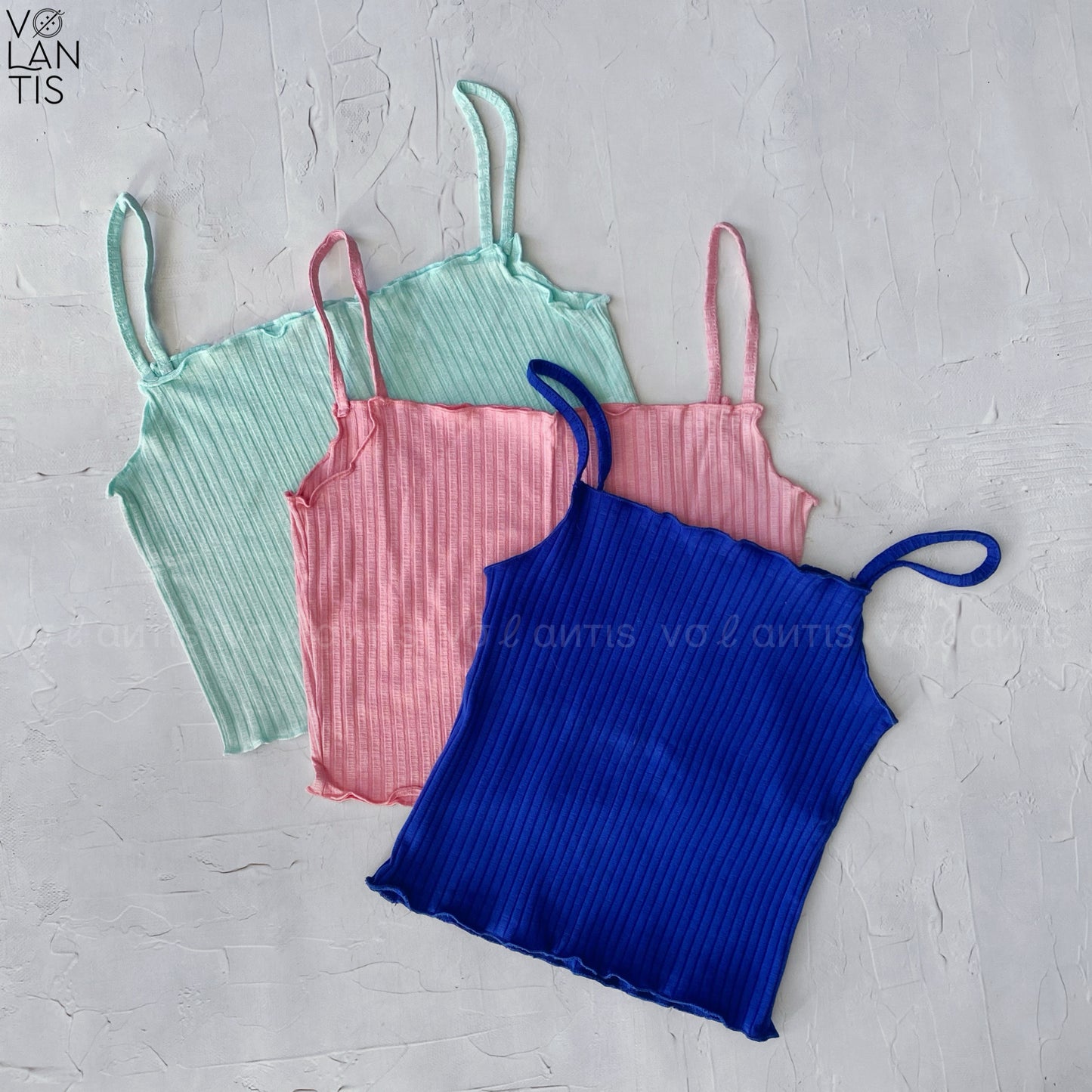 Crop Acanalado Pabilos