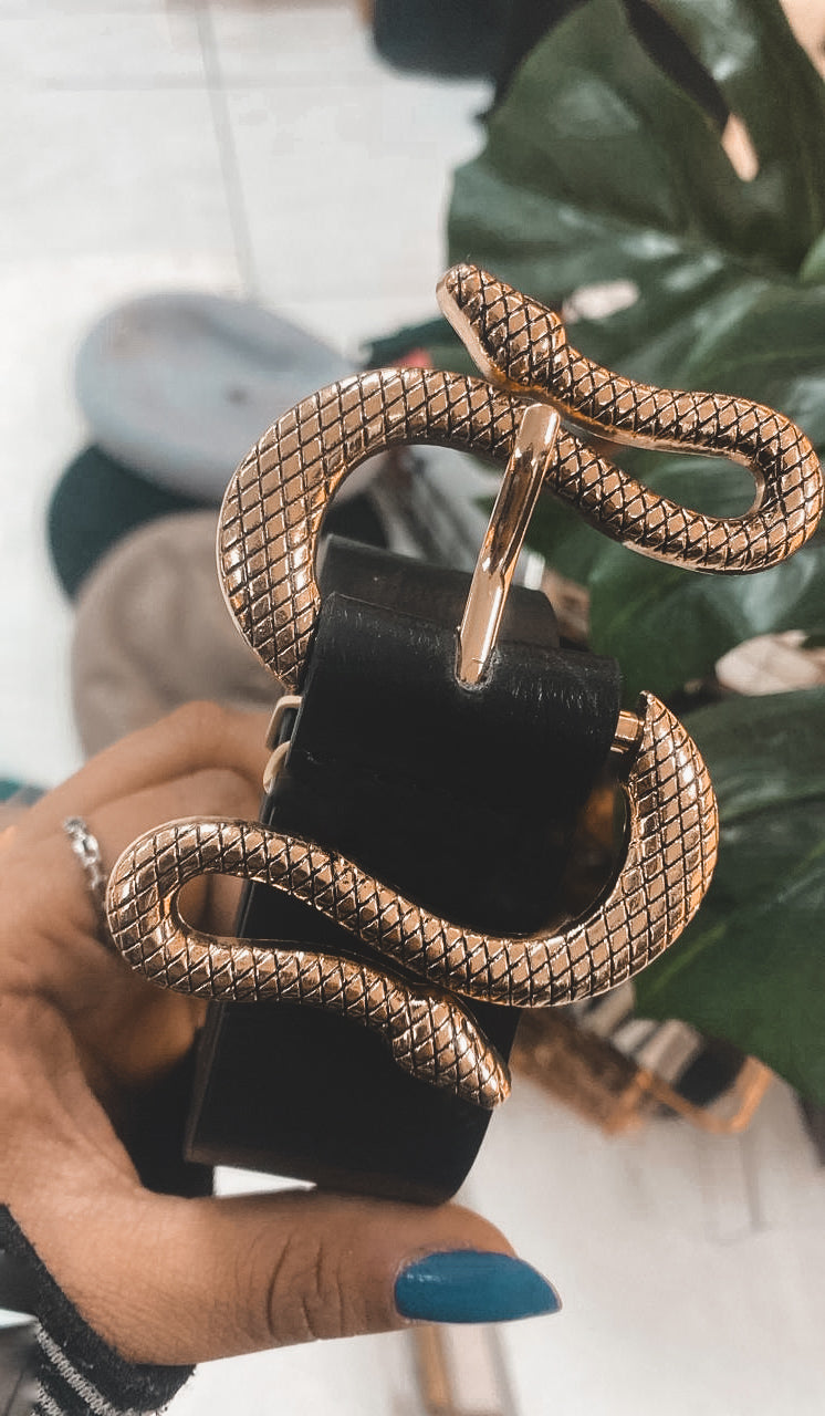 Cinturon Hebilla Snake