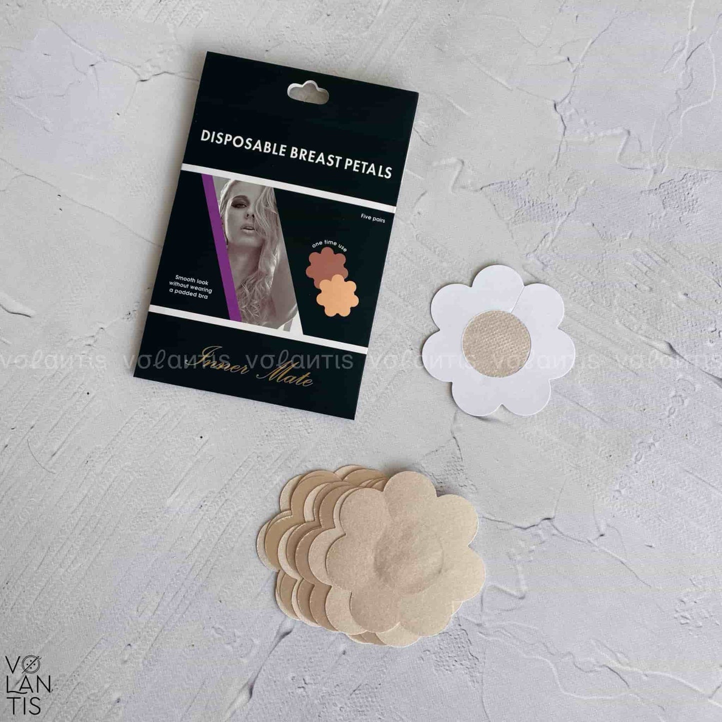 Pezonera adhesiva desechable