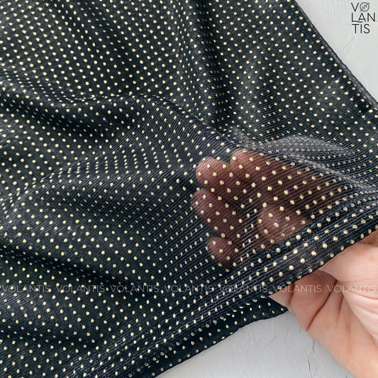 Crop halter Golden Dots
