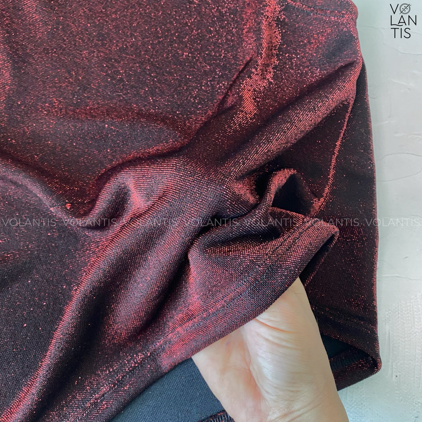 Crop halter Tornasol Red