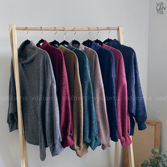 Sweater lanilla manga globo
