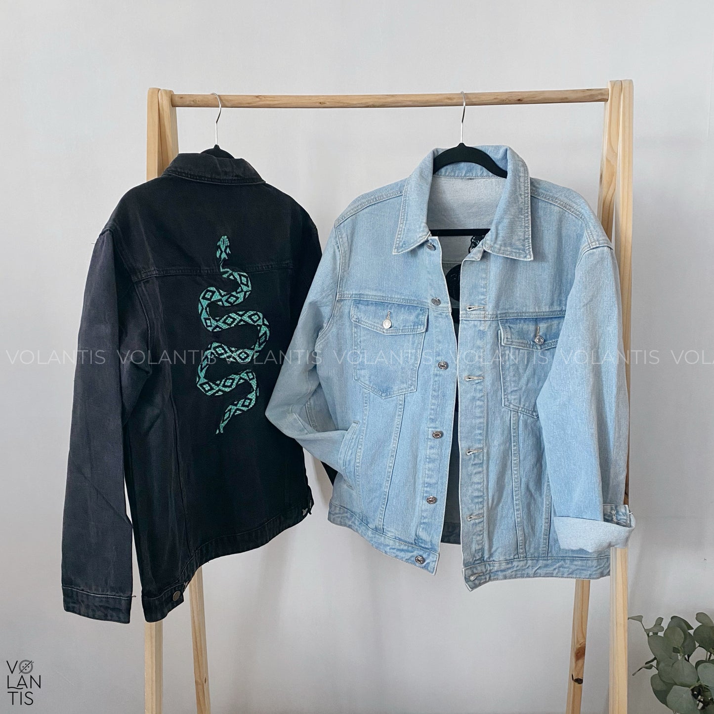 Chaqueta Denim Snake