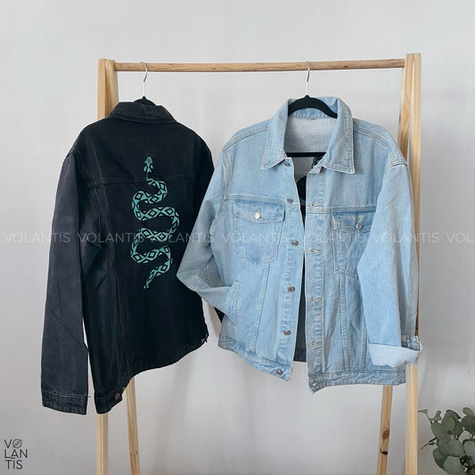 Chaqueta Denim Snake