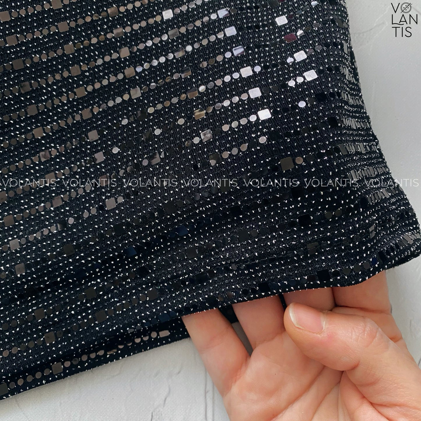 Crop halter Lentejuelas